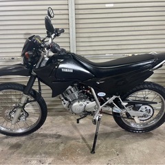 ヤマハ　xtz125 実働　エンジン始動動画有り　外装新品（タンク除く　原付二種　オフロード　オフ車　フルサイズの画像