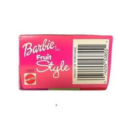 バービー barbie FRUIT STYLE フィギュア 人形 着せ替え MATTELの画像