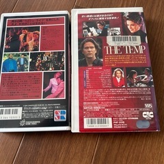 【VHS】【2本まとめて】①派遣秘書　THE TEMP ②ラッシュ・ライフ LUSH LIFEの画像