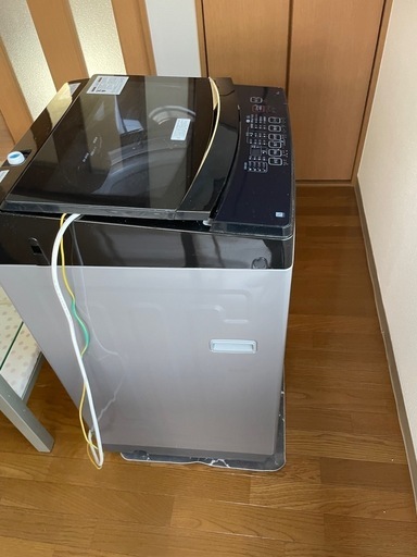 ニトリ　洗濯機　黒　2022年製