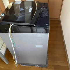 ニトリ　洗濯機　黒　2022年製の画像