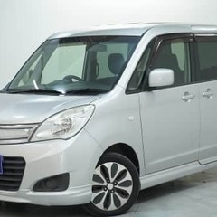 ✨衝突軽減ブレーキ、片側電動スライドドア、ハロゲンライト、エアロ、アルミホイール、ワンセグ、バックカメラ付き！の画像