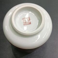 0822-217 蓋付き九谷焼湯呑み　木米の画像