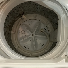 状態良いです☺️👍　6㎏ YAMADA 2021年製 YWM-T60HI 白 洗濯機の画像