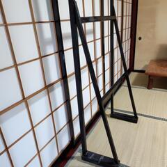 手づくり　衣桁　衣文掛け　衣装掛け  ディスプレィの画像