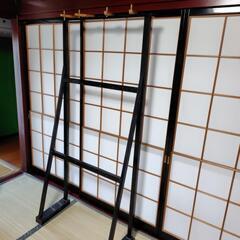 手づくり　衣桁　衣文掛け　衣装掛け  ディスプレィの画像