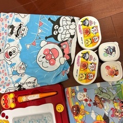 アンパンマン　お絵描きボード　パズル　お弁当ばこなど　まとめ売りの画像