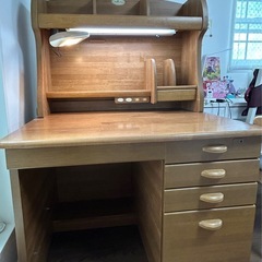 引き出し付きデスクの中古が安い！激安で譲ります・無料であげます