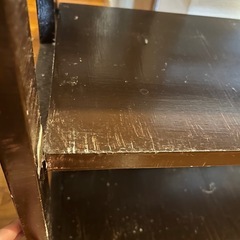 レトロ　茶色　棚 DIY 本棚　物置　木材　木工の画像