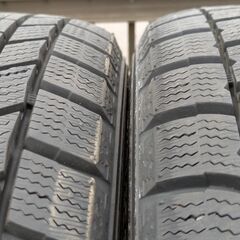 早い者勝ち２０２４年ダンロップ製冬タイヤ工賃込み１５５／６５Ｒ１４　４本セットの画像