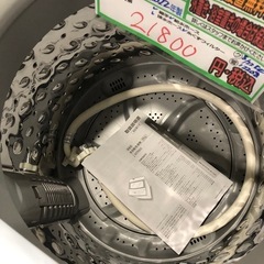 配送可【ニトリ】6K洗濯機★2022年製　分解クリーニング済み/6ヶ月保証付き【管理番号12208 比】の画像