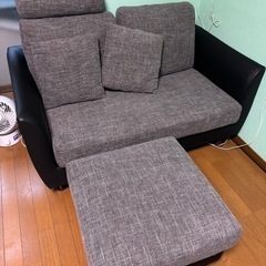 LOWYA  ロウヤ　カウチソファ   ミクロリー ソファセットの画像