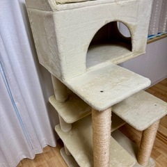 mauキャットタワー　ゴールドクレエの画像