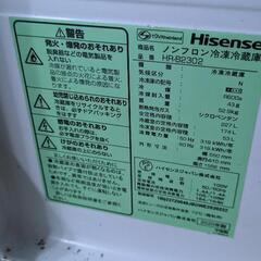 京都市伏見区　冷蔵庫　2020年製　Hisense　動作確認済み　の画像