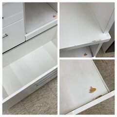 【ジモティー割引で最大15％OFF⭐️】食器棚 白の画像