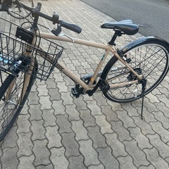 ブリヂストン　自転車　クロスバイクの画像