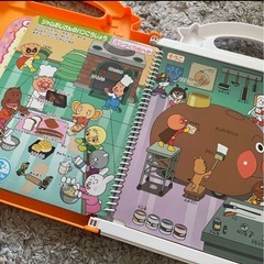 【美品】アンパンマン おしゃべりいっぱい ことばずかんスーパーDXの画像