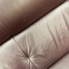 ジモティー割引🏷️【ジャングルジャングル岸和田和泉インター店】3人掛ソファ ボルドー 和泉市 堺市 岸和田市 泉大津市 高石市 泉北郡熊取町の画像