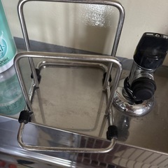 水切りラックとまな板置きの画像