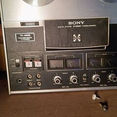 SONY オーブンリールテープレコーダー2台セットの画像