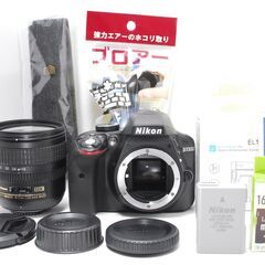 フルHD動画対応 Nikon D3300 2416万画素 コンパクト一眼レフの画像