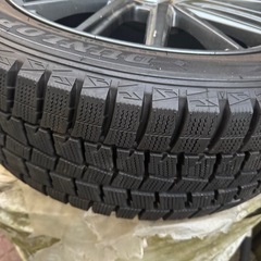 17インチ7j タイヤホイールセット4本の画像