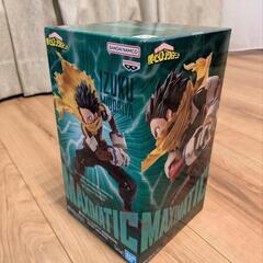 僕のヒーローアカデミア』のキャラクター、緑谷出久のフィギュア「MAXIMATIC IZUKU MIDORIYAの画像