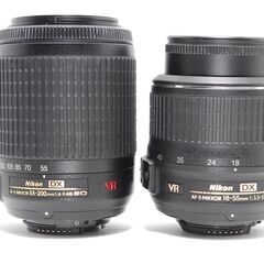 すぐSNS投稿♪Nikon D5500 Wi-Fi搭載 ダブルレンズ タッチ操作の画像