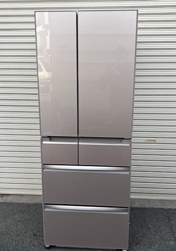 美品 三菱 2016年製 ノンフロン冷蔵庫 600L 大容量