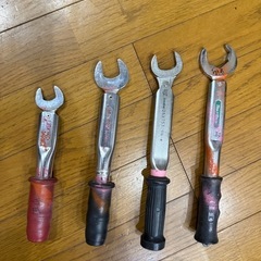 エアコン工事用!家庭用から業務用まで トルクレンチ2分、3分、4分、5分 現状渡し(中古)の画像