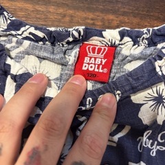 BABYDOLL ワンピース 120cmの画像