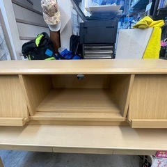 【中古】¥1,000 テレビ台　ローボード　激安大特価【IH87】の画像