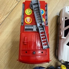 レジままごと マリオ車 パトカー 消防車の画像