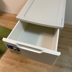 衣類収納ケース　ホワイト(アイリスオーヤマ)の画像