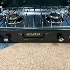 CAPTAIN STAG  ガスツーバーナーレンジ  の画像