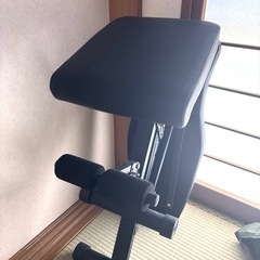 トレーニングベンチ　ダンベルセット　20kgx2 40kgx2の画像