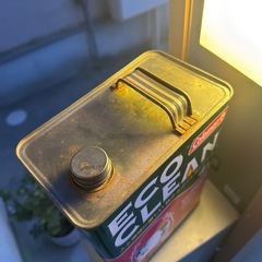 コールマンホワイトガソリン空き缶の画像