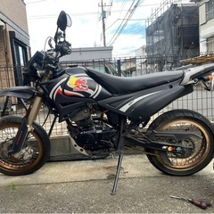 スーパーモタード125改200ccエンジン搭載の画像