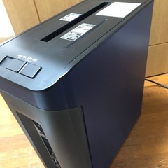 シュレッダー 綺麗です 23日土曜日14時に野芥駅にてお渡ししますの画像