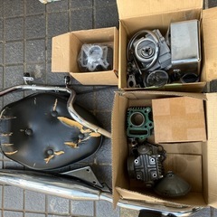 (お話し中)程度良好ホンダJAZZカスタム車両ノーマル部品＆予備部品付属の画像
