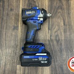 【中古品】VESSEL ベッセル SP-8141 コードレスインパクトレンチ SP LINE 18.5V 5.0Ahバッテリ付き【店頭取引限定】【ハンズクラフト熊本店】の画像