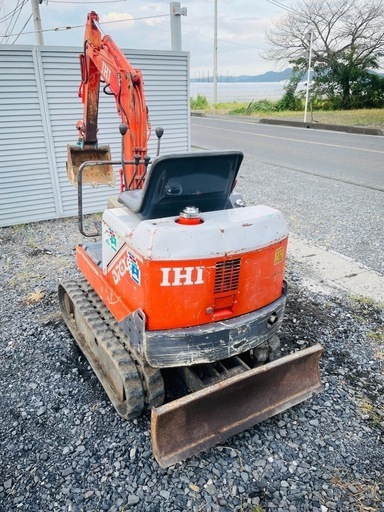 IHI ミニユンボ IS7GX-2 バックホー軽油 ディーゼル ユンボ ゴムキャタ
