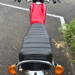 GN125H カスタム　赤　旧車スタイル　吸い込み　旧車の画像