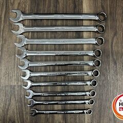 【中古品】Snap-on スナップオン コンビネーションレンチセット　SOEXM10〜19 10本セット SOEXM710【店頭引取限定】【ハンズクラフト熊本店】の画像