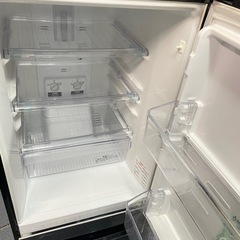 北九州市内配送無料　保証付き MR-P15A-B 冷蔵庫 サファイアブラック [146L /2ドア /右開きタイプ] の画像