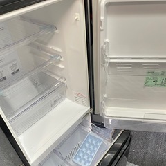 北九州市内配送無料　保証付き MR-P15A-B 冷蔵庫 サファイアブラック [146L /2ドア /右開きタイプ] の画像