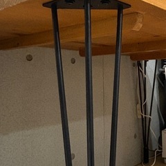天然木 ダイニングテーブル 120x70の画像