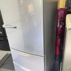 北九州市内配送無料　保証付き AQR-271D-S 冷蔵庫 ブライトシルバー [272L /3ドア /右開きタイプ]の画像