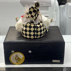 【リサイクルショップどりーむ天保山店】No.3166 小物入れ オルゴール付き ピエロの画像