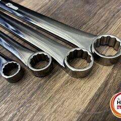 【中古品】スナップオン Snap-on ロングストレートメガネレンチセット XDHFM1719 1417 1214 1012 4本セット【店頭引取限定】【ハンズクラフト熊本店】の画像